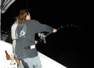 swordfishing - Tavernier - charter captain - nightfishing