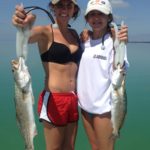 Speckled sea trout - girls who fish - flats fishing - 2010