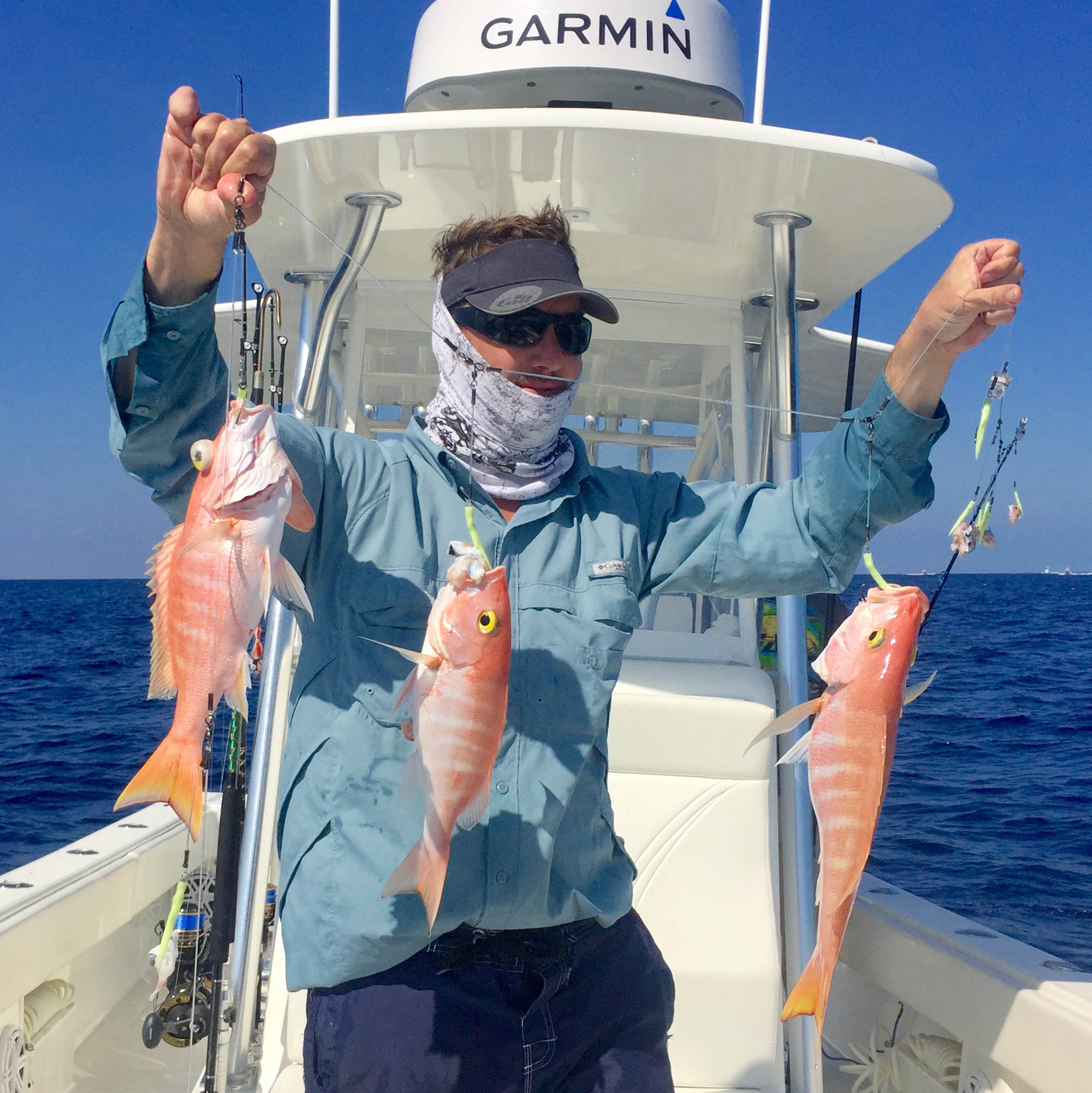 Yellow Eye Snapper Fishing Deep Dropping Bimini Bahamas 